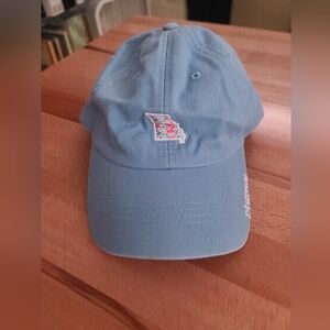 Light Blue Missouri Baseball Cap